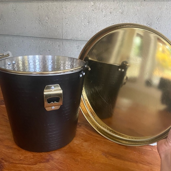 Ice Bucket & Serving Tray Bundle of 2 Items - Picture 2 of 10